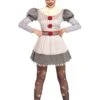 LEG AVENUE Creepy Clown Adult Costume -Leg Avenue womens creepy clown costume