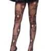 LEG AVENUE Día De Los Muertos Women's Tights -Leg Avenue womens day of the dead tights