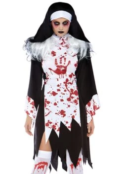 LEG AVENUE Deadly Nun Adult Costume