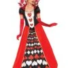 LEG AVENUE Women's Deluxe Queen Of Hearts Costume 2 LEG AVENUE Women's Deluxe Queen Of Hearts Costume -Leg Avenue womens deluxe queen of hearts costume