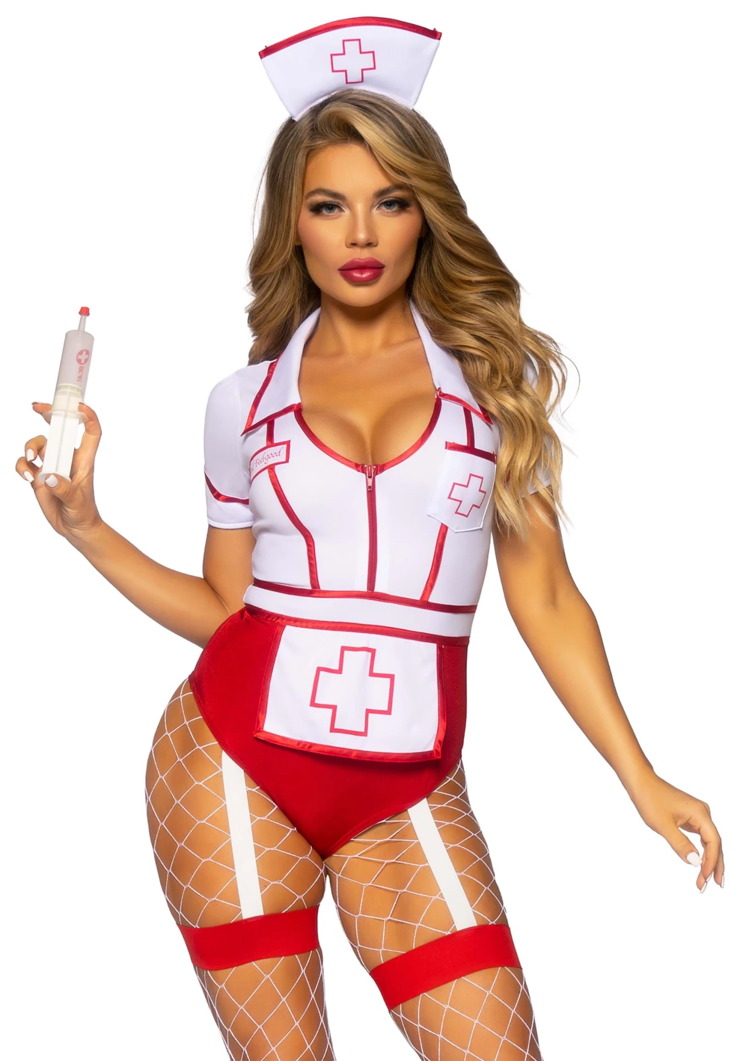 LEG AVENUE Feelgood Sexy Nurse Costume For Women 3 LEG AVENUE Feelgood Sexy Nurse Costume For Women