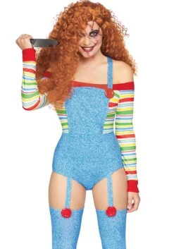 LEG AVENUE Women's Killer Doll Costume -Leg Avenue womens killer doll costume alt 1