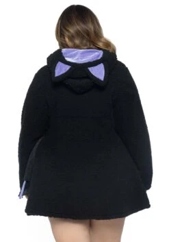 LEG AVENUE Adult's Poncho Plus Size Moonlight Bat Costume -Leg Avenue womens moonlight bat costume alt 3