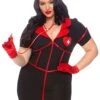 LEG AVENUE Adult's Plus SizeBedside Babe Costume 2 LEG AVENUE Adult's Plus SizeBedside Babe Costume -Leg Avenue womens plus bedside babe costume