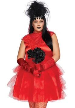 LEG AVENUE Plus Size Beetle Bride Costume For Adults