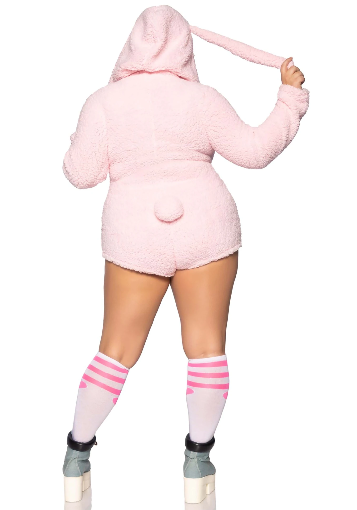 LEG AVENUE Women's Sexy Cuddle Bunny Plus Size Costume 4 LEG AVENUE Women's Sexy Cuddle Bunny Plus Size Costume - Image 2