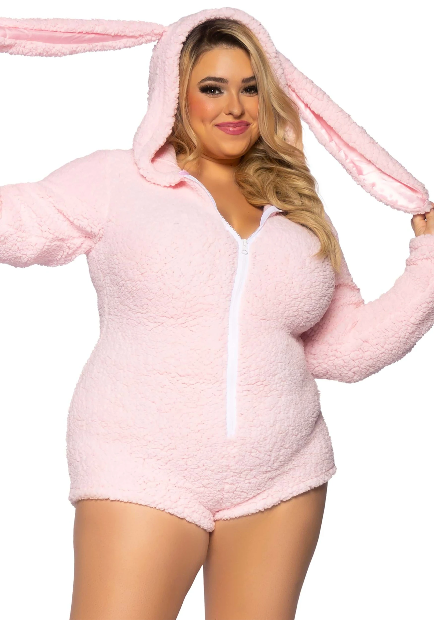 LEG AVENUE Women's Sexy Cuddle Bunny Plus Size Costume 5 LEG AVENUE Women's Sexy Cuddle Bunny Plus Size Costume - Image 3