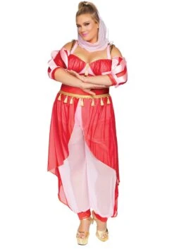 LEG AVENUE Adult's Plus Size Dreamy Genie Costume