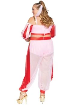 LEG AVENUE Adult's Plus Size Dreamy Genie Costume -Leg Avenue womens plus dreamy genie costume alt 2