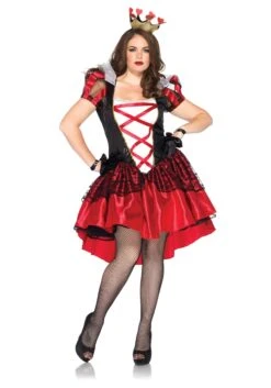 LEG AVENUE Plus Size Royal Queen Costume For Adults