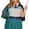 LEG AVENUE Adult's Plus Size Sinister Spellcaster Costume