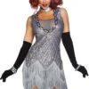 LEG AVENUE Roaring Roxy Flapper Costume For Women -Leg Avenue womens roaring roxy flapper costume