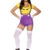LEG AVENUE Sexy Gamer Villain Babe Costume For Women