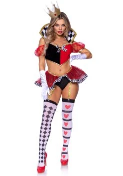 LEG AVENUE Sexy Royal Queen Of Hearts Costume For Women