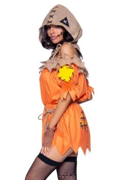 LEG AVENUE Sexy Spooky Scarecrow Costume For Women -Leg Avenue womens sexy spooky scarecrow costume alt 2