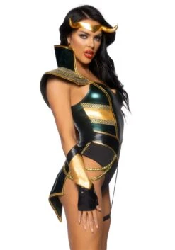 LEG AVENUE Sexy Trickster Costume For Women -Leg Avenue womens sexy trickster costume alt 2