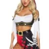 LEG AVENUE Sexy Wicked Pirate Wench Costume For Women -Leg Avenue womens sexy wicked pirate wench costume