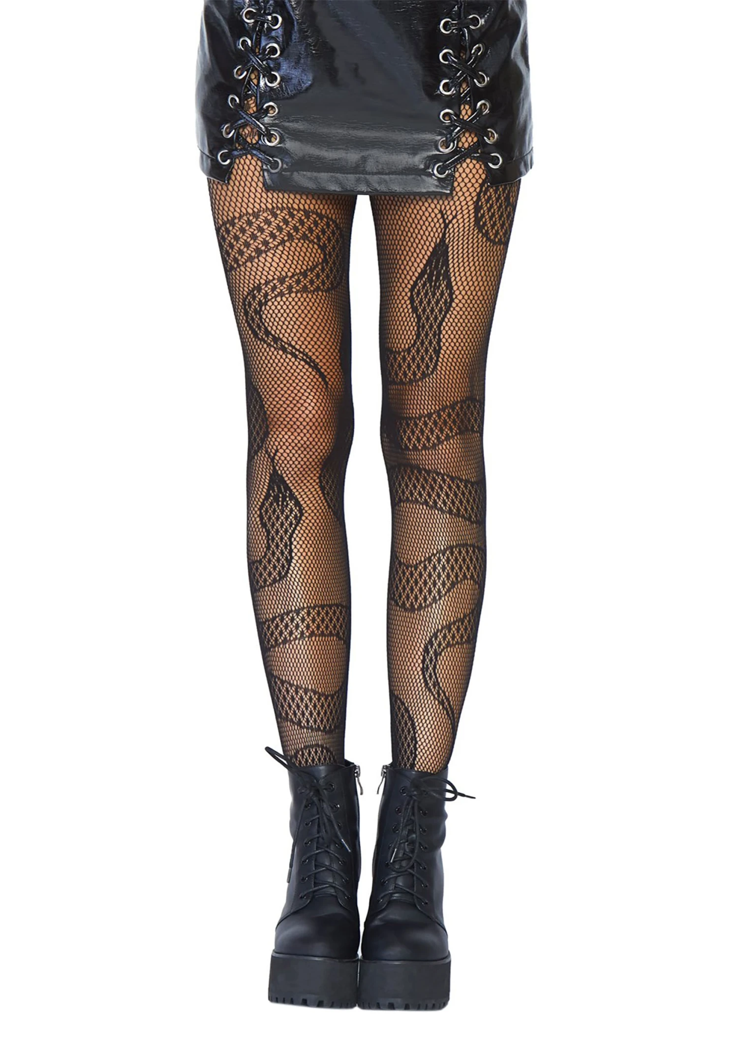 LEG AVENUE Women's Snake Net Tights 3 LEG AVENUE Women's Snake Net Tights