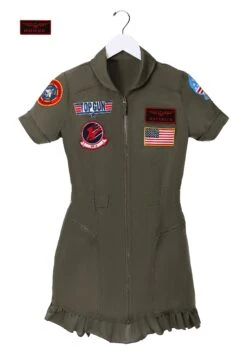 LEG AVENUE Top Gun Flight Dress Costume 19 LEG AVENUE Top Gun Flight Dress Costume -Leg Avenue womens top gun flight dress alt 1