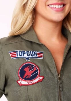 LEG AVENUE Top Gun Flight Dress Costume 15 LEG AVENUE Top Gun Flight Dress Costume -Leg Avenue womens top gun flight dress alt 2